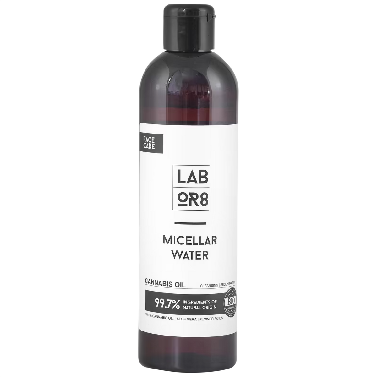 LABOR8 Mizellenwasser LABOR8, Hemp, Natural Ingredients, Cleansing & Moisturising, Micellar Water, All Skin Types, 300 ml Reg