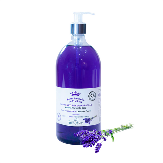 Laboratoire Freesens Laboratoire Freesens, Freesens, Lavendel, Sanfte Reinigung, Flüssigseife, Für Hände & Körper, 1000 ml Re