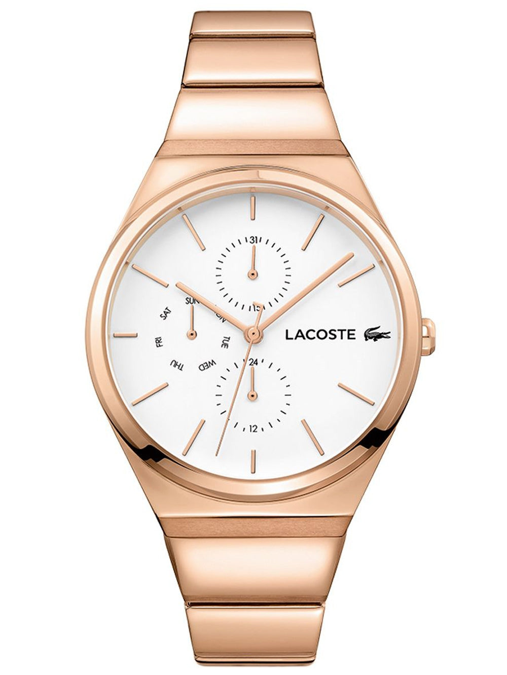 LACOSTE 2001036 Calendar - Case: 38 mm Armbanduhr 38 mm Gold ansicht-2