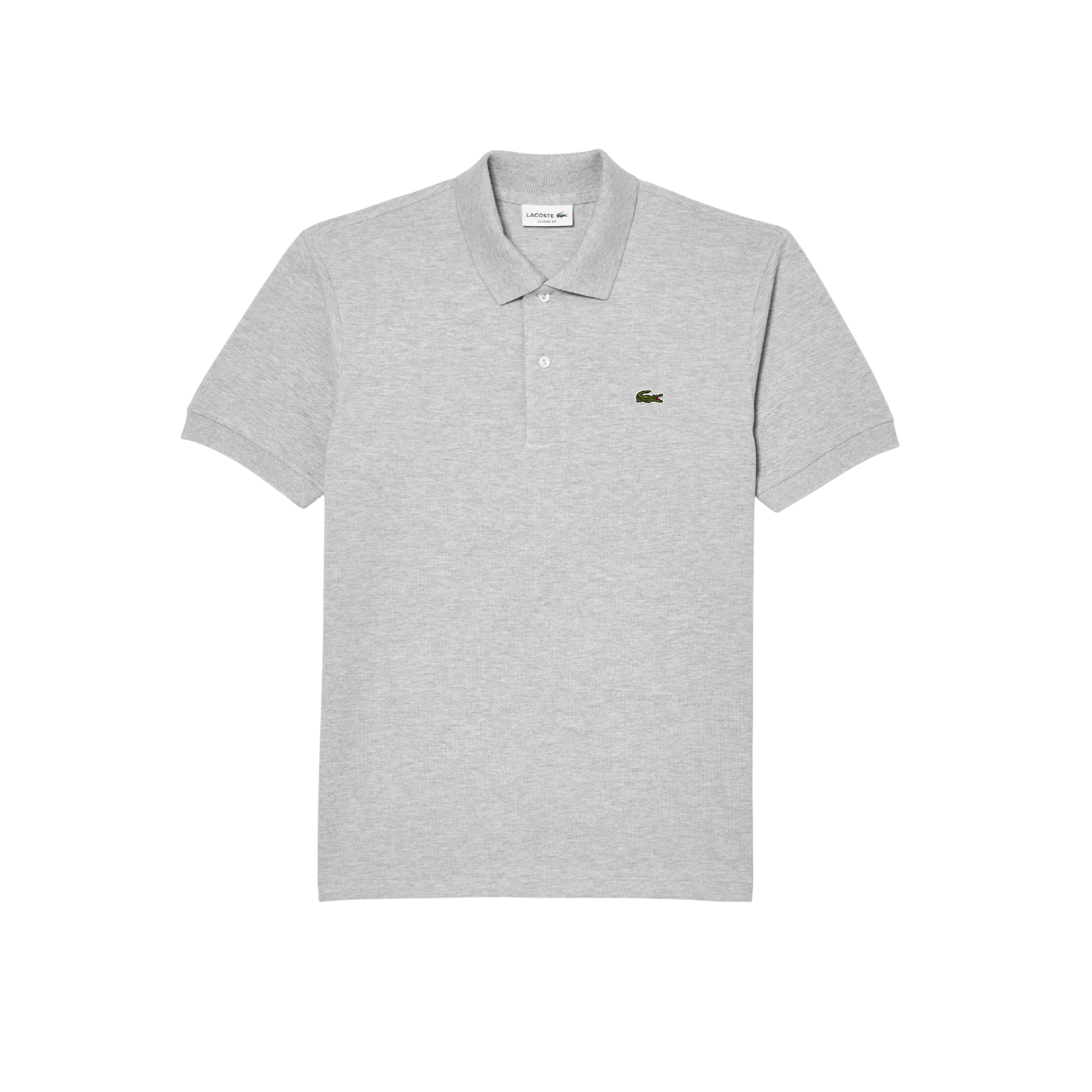 Lacoste Lacoste, Classic Fit, Kurzarm, Herren Textil-T-Shirt, Grau, L1264-00 CCA, Größe S Regular