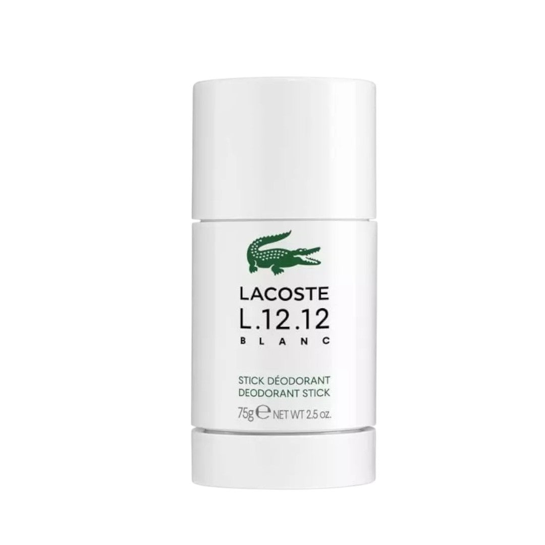 Lacoste Lacoste, Eau de Lacoste L.12.12 Blanc, 24h Schutz, Deodorant-Stick, Für Männer, 75 g Regular