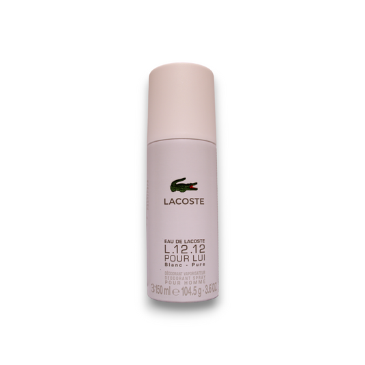 Lacoste Lacoste, Eau de Lacoste L.12.12 Blanc, Deodorant Spray, Für Männer, 150 ml Regular
