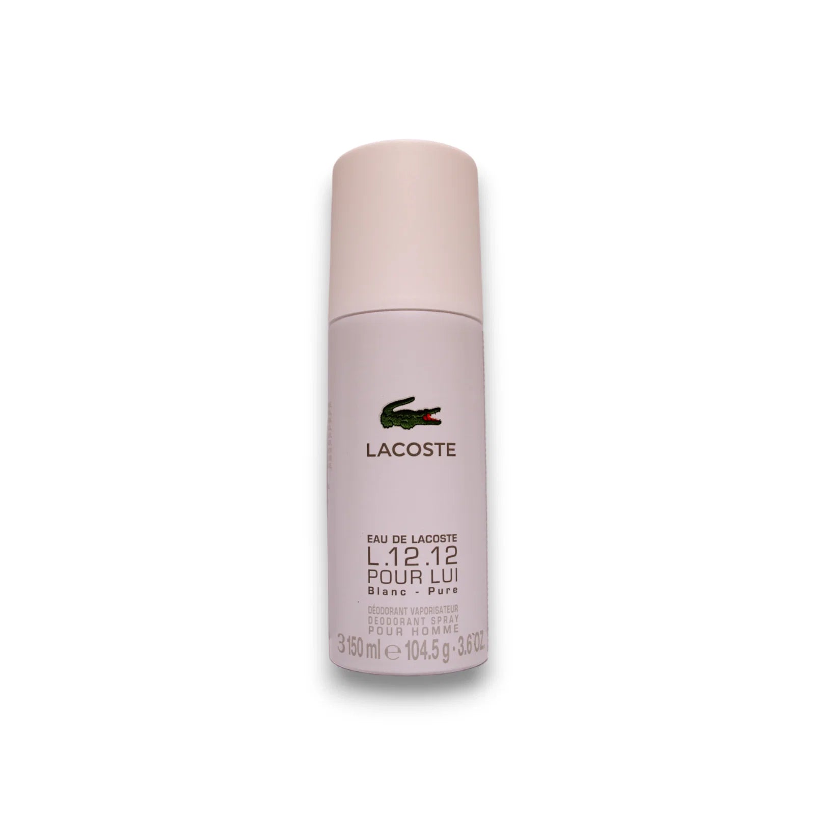 Lacoste Lacoste, Eau de Lacoste L.12.12 Blanc, Deodorant Spray, Für Männer, 150 ml Regular