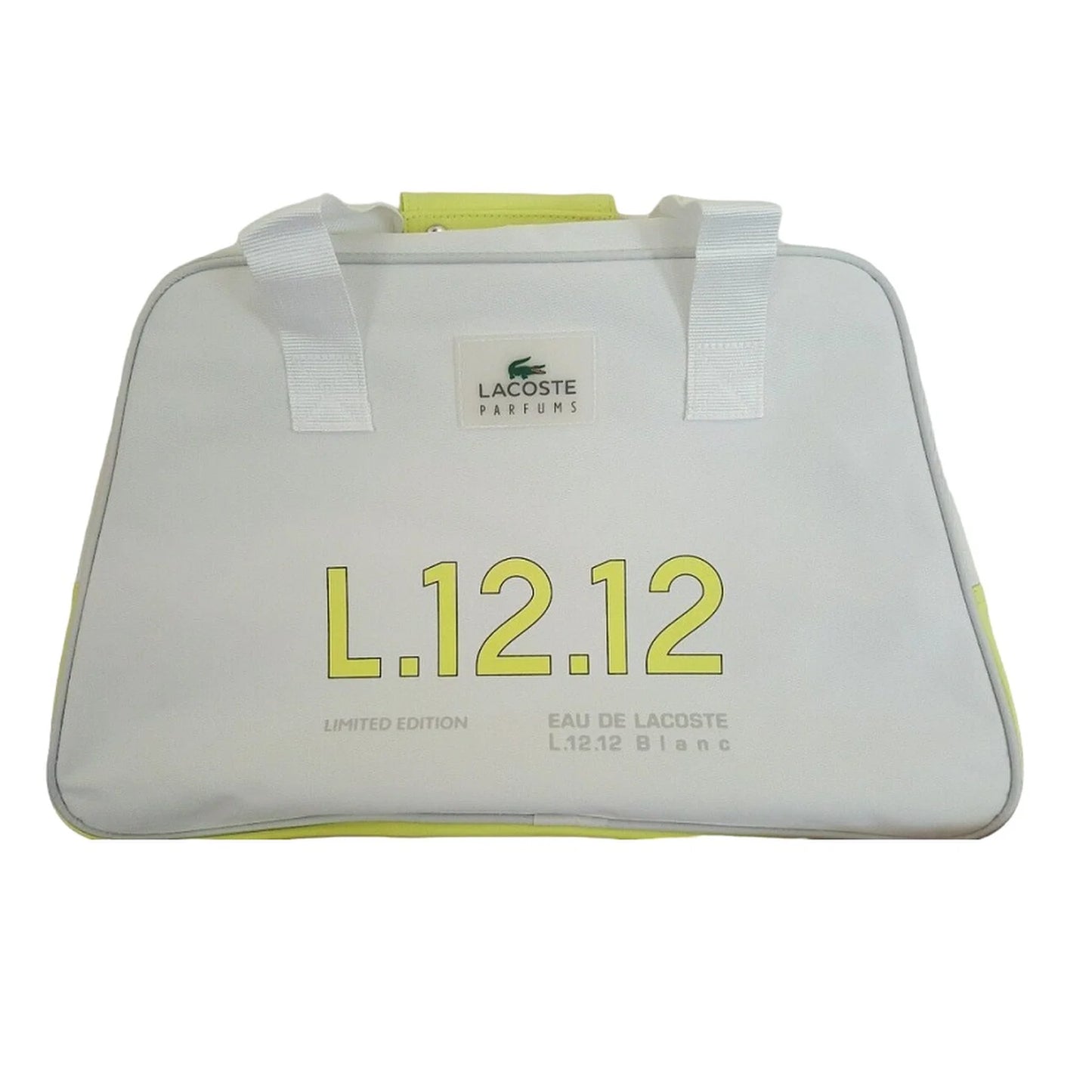 Lacoste Lacoste, Eau de Lacoste L.12.12 Blanc, Polyester, Textiltasche, Reise-/Sporttasche, Weiß, Für Frauen, 48 x 18 x 30 cm