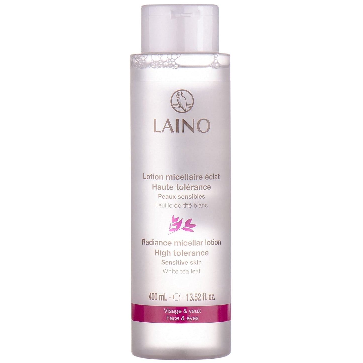 Laino Laino, Laino, Reinigung, Mizellenwasser, Für alle Hauttypen, 400 ml Regular