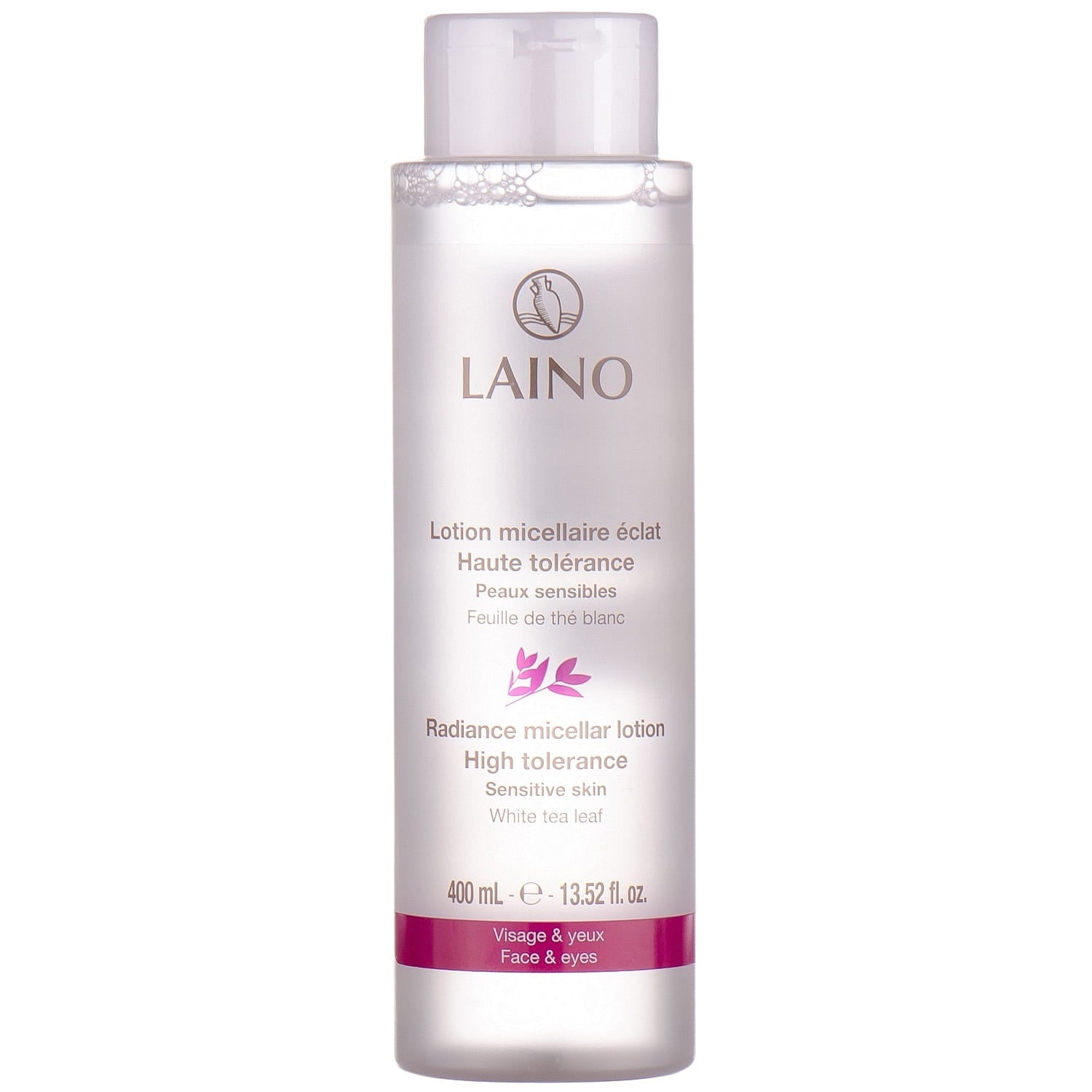 Laino Laino, Laino, Reinigung, Mizellenwasser, Für alle Hauttypen, 400 ml Regular