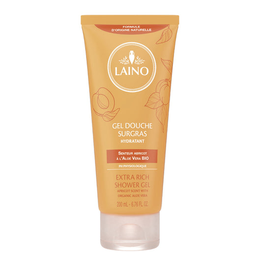 Laino Laino, Nutritive Intense, Aprikosenöl, Hydratisierend, Duschgel, Für alle Hauttypen, 200 ml Regular
