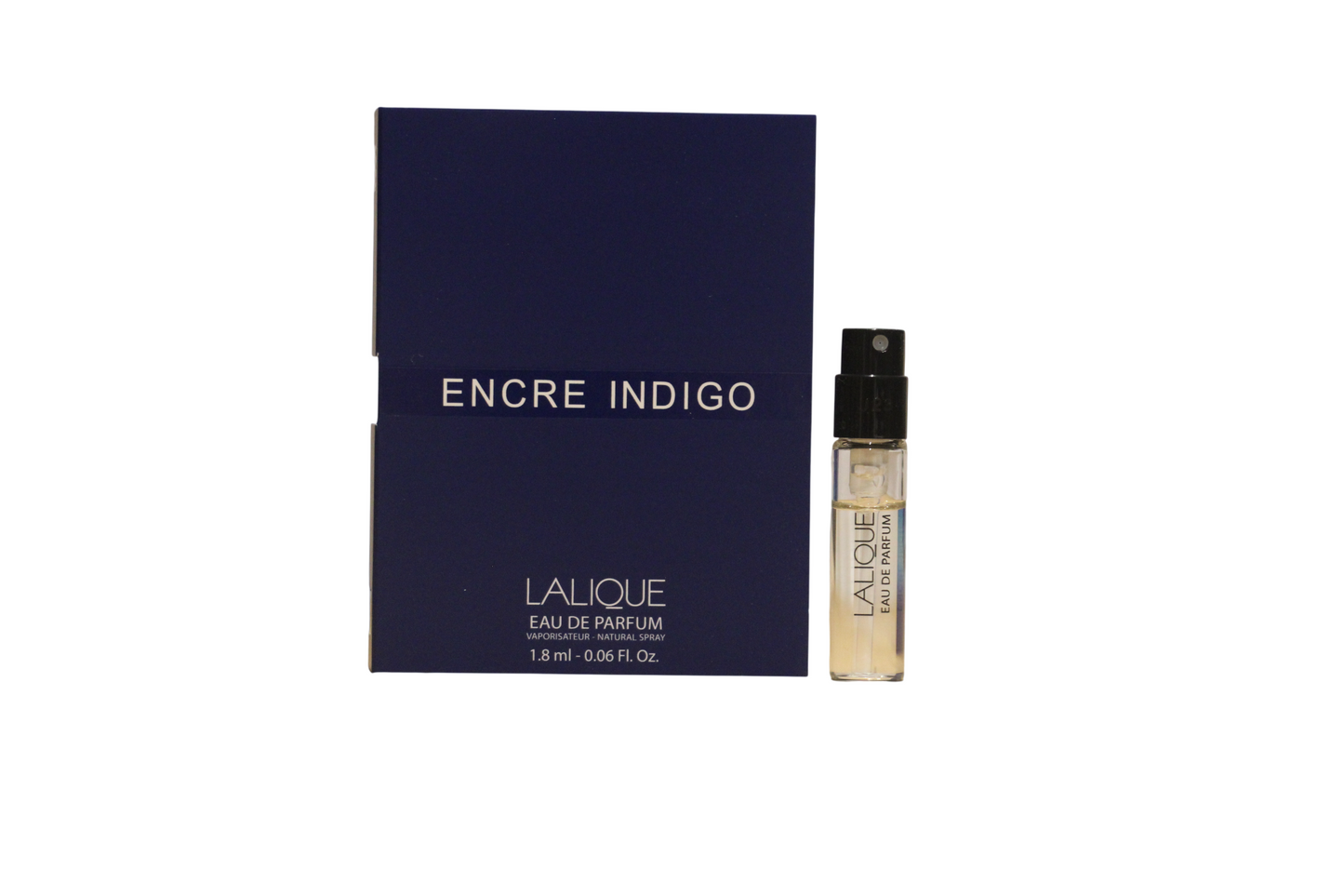 Lalique Lalique, Encre Indigo, Eau de Parfum, Unisex, 1.8 ml Fläschchen Vial
