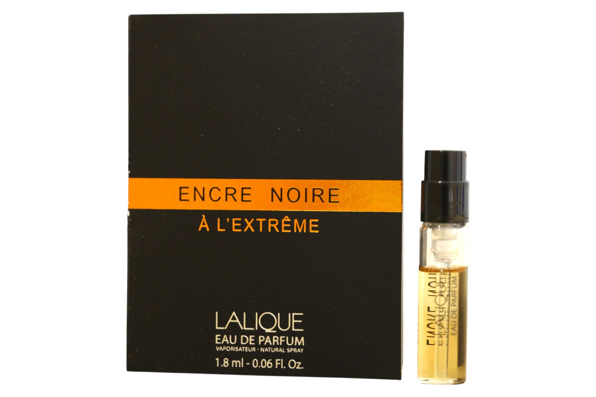 Lalique Lalique, Encre Noire A L'Extreme, Eau de Parfum, Für Männer, 1.8 ml Fläschchen Vial
