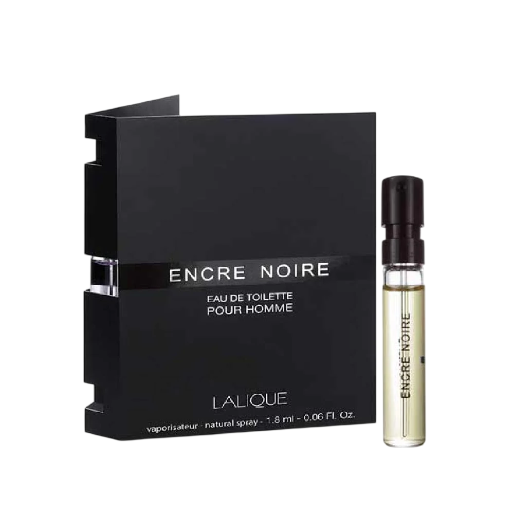 Lalique Lalique, Encre Noire, Eau de Toilette, Für Männer, 1.8 ml Fläschchen Vial