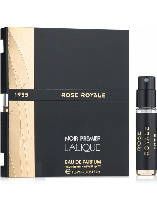 Lalique Lalique, Noir Premier - Rose Royale, Eau de Parfum, Unisex, 1.8 ml Fläschchen Vial