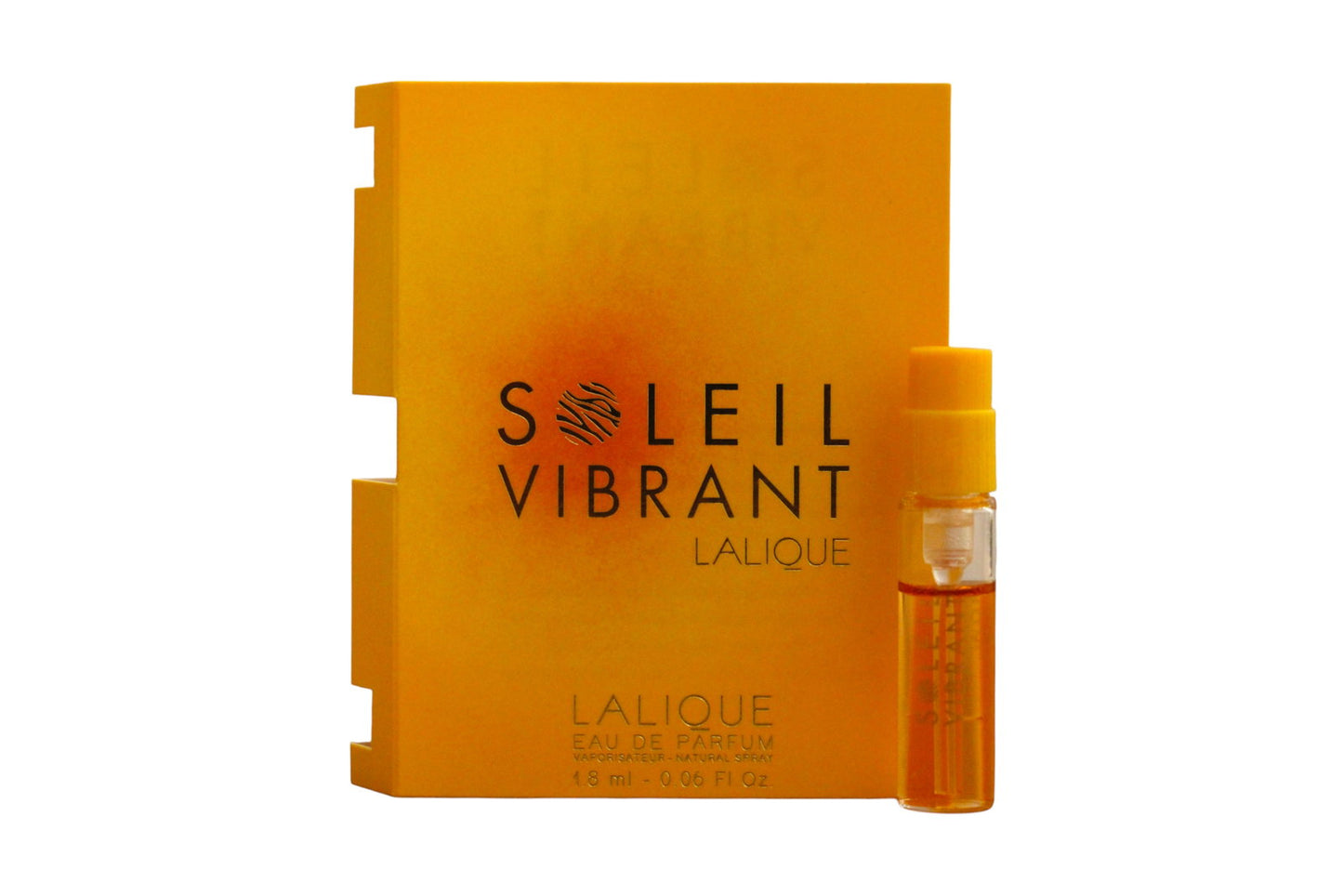 Lalique Lalique, Soleil Vibrant, Eau de Parfum, Für Frauen, 1.8 ml Fläschchen Vial