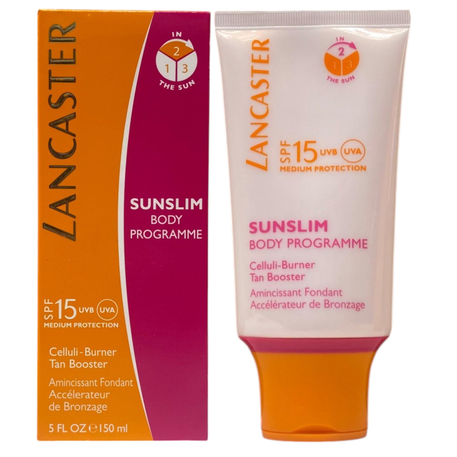 Lancaster Lancaster, Sunslim, Anti-Cellulite, Körpercreme, SPF 15, 200 Regular