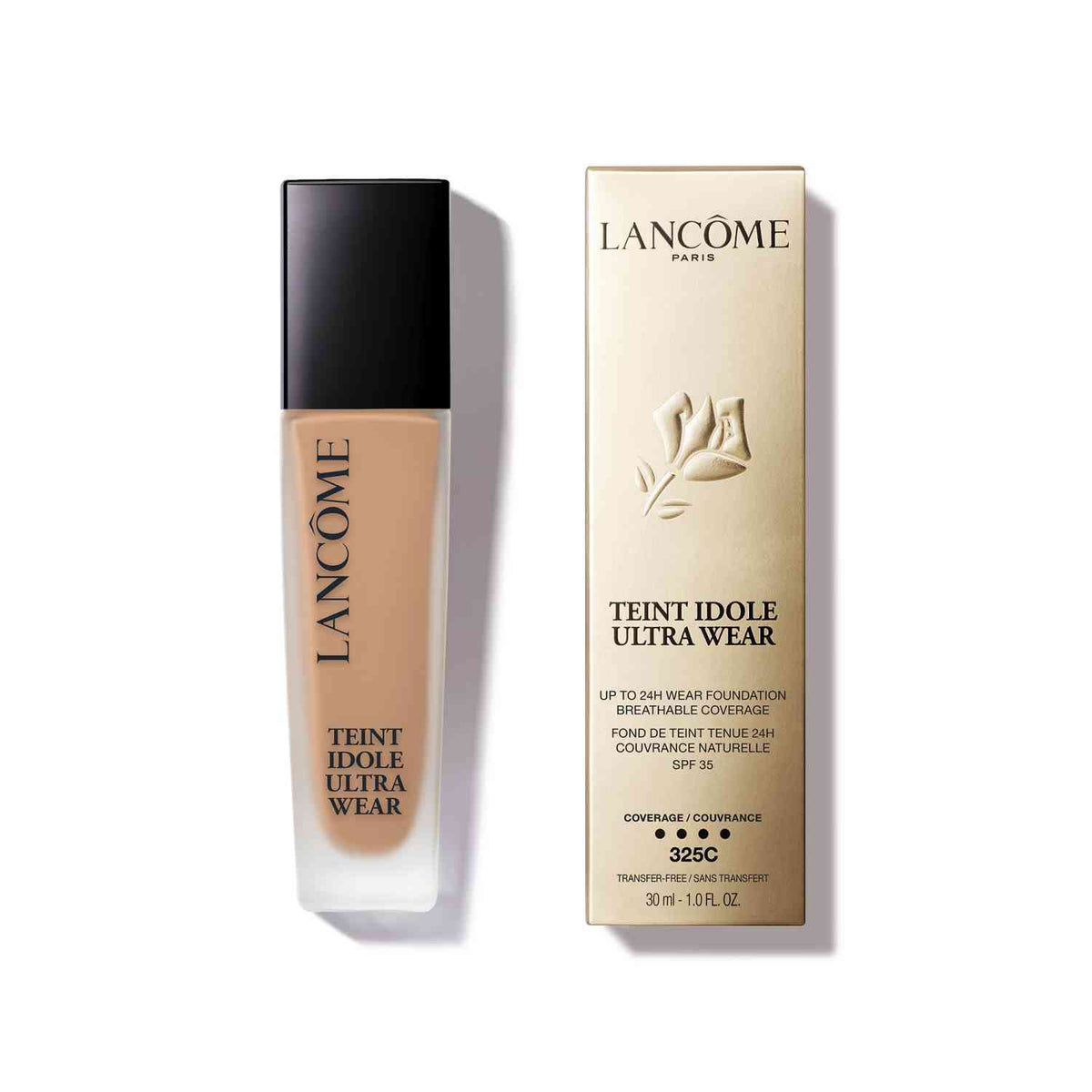 Lancome Lancome, Teint Idole Ultra, Natürliche Abdeckung, Flüssige Grundierung, 325C, SPF 35, 30 ml Regular