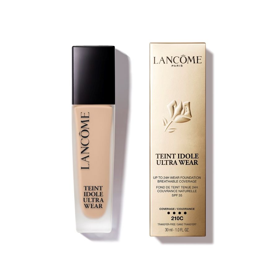 Lancome Lancome, Teint Idole Ultra Wear, Natürliche Abdeckung, Flüssige Grundierung, 210, Cool, SPF 35, 30 ml Regular