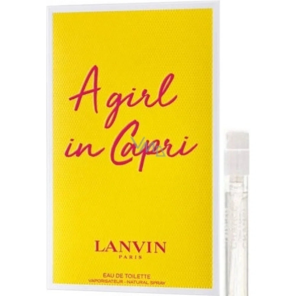 Lanvin Lanvin, A Girl In Capri, Eau de Toilette, Für Frauen, 2 ml Fläschchen Vial