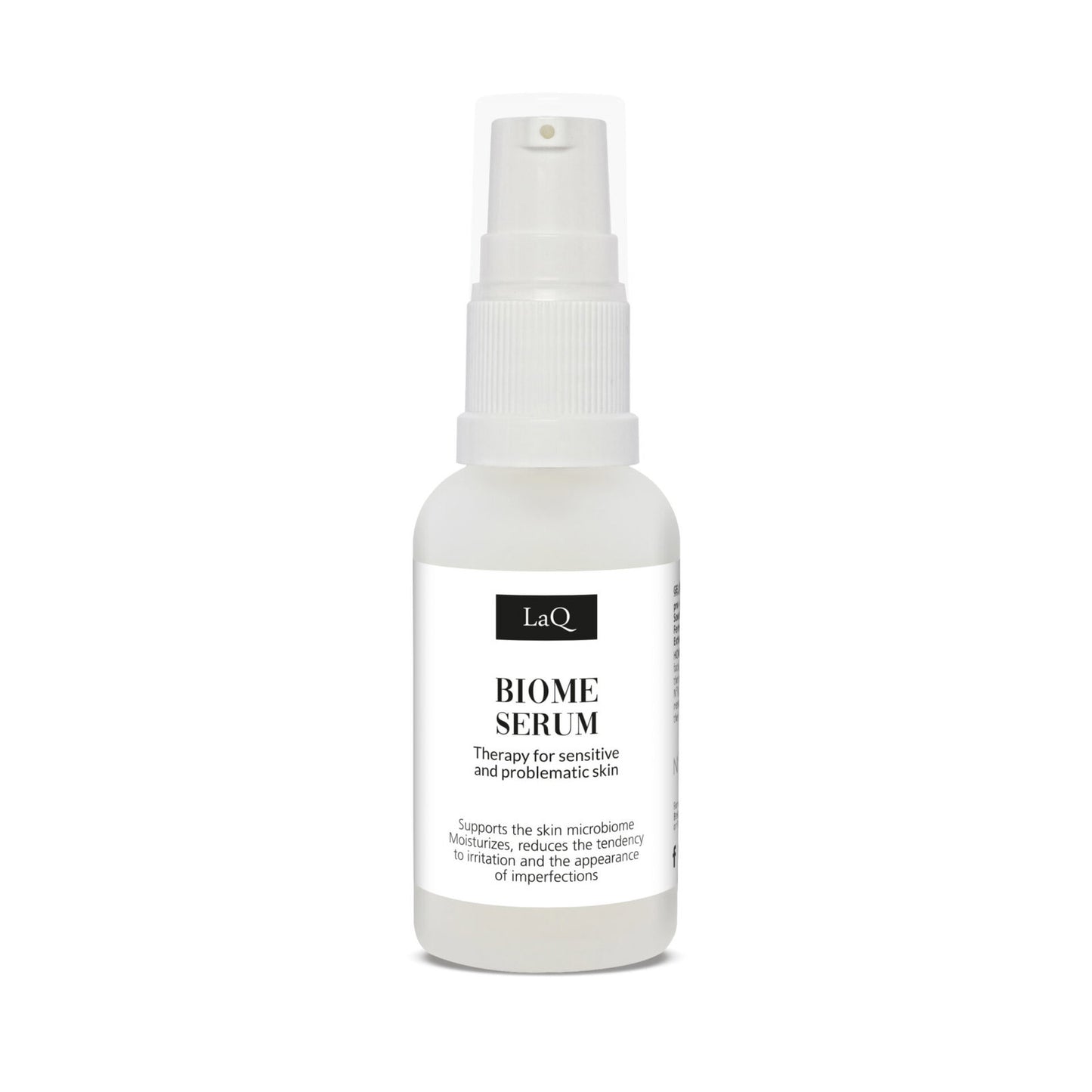 LaQ LaQ, Biome, Feuchtigkeitsspendend, Täglich, Serum, Für das Gesicht, 30 ml Regular
