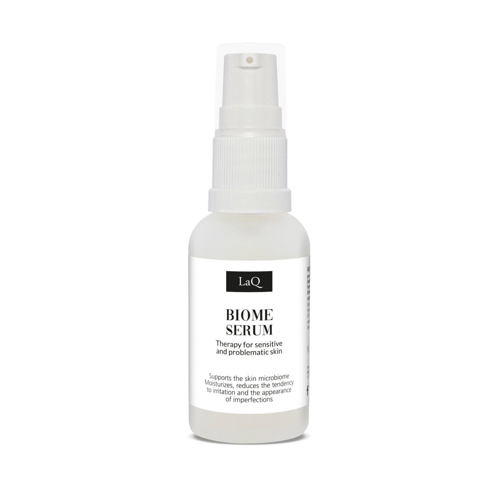 LaQ LaQ, Biome, Feuchtigkeitsspendend, Täglich, Serum, Für das Gesicht, 30 ml Regular