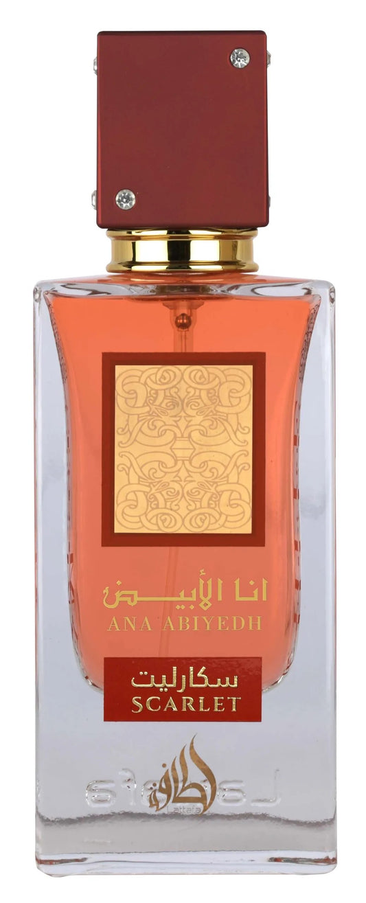 Lattafa Lattafa, Ana Abiyedh Scarlet, Eau de Parfum, Für Frauen, 60 ml Regular