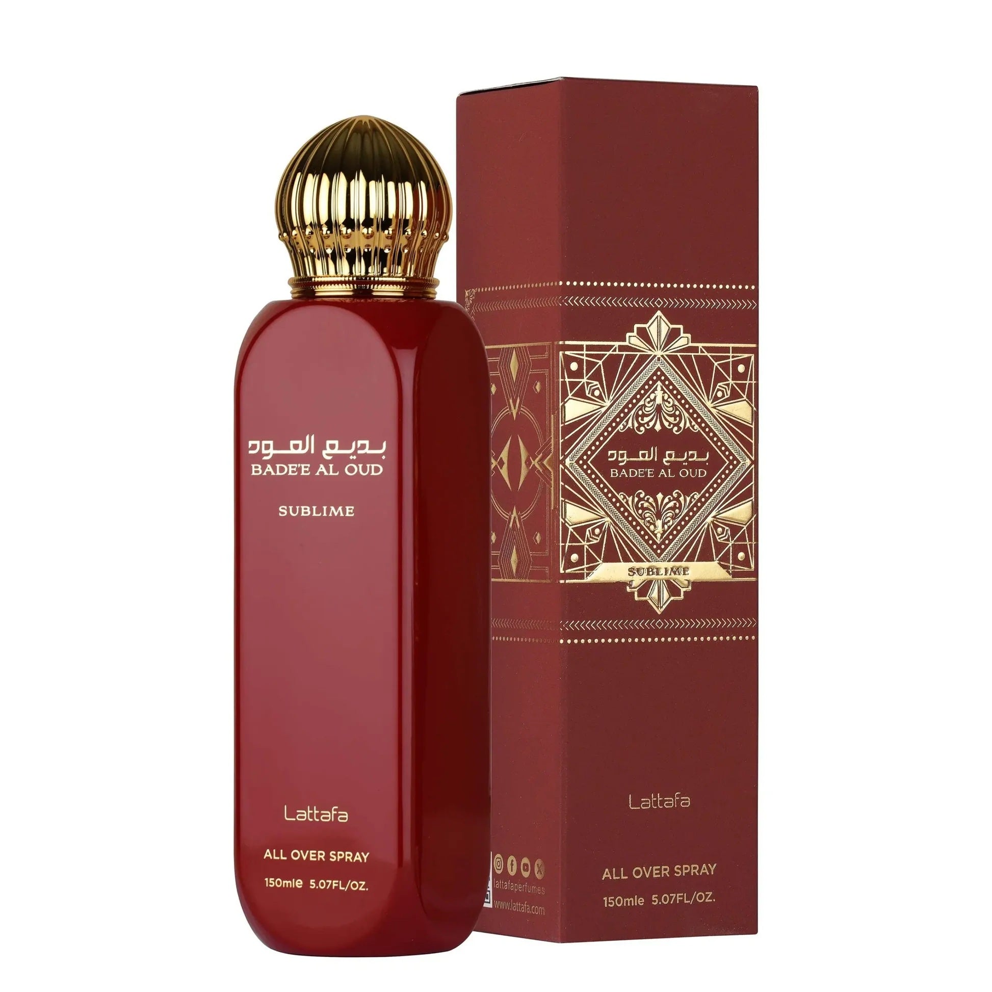 Lattafa Lattafa, Bade'e Al Oud Sublime, Körperspray, 150 ml Regular