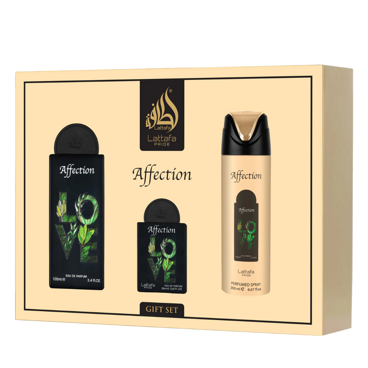 Lattafa - Giftset Affection 3 Set