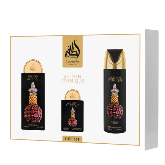 Lattafa Giftset Artisan Ethnique  3-Set