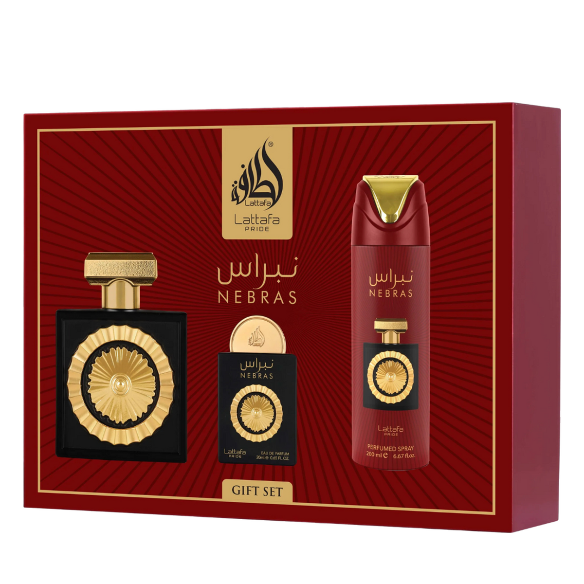 Lattafa - Giftset Nebras 3 Set