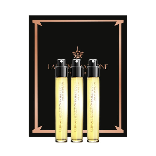 Laurent Mazzone Set Trio, Laurent Mazzone, Ultimate Seduction Oud, Parfumextrakt, Unisex, 3 stk, 15 ml *Miniatur Miniature