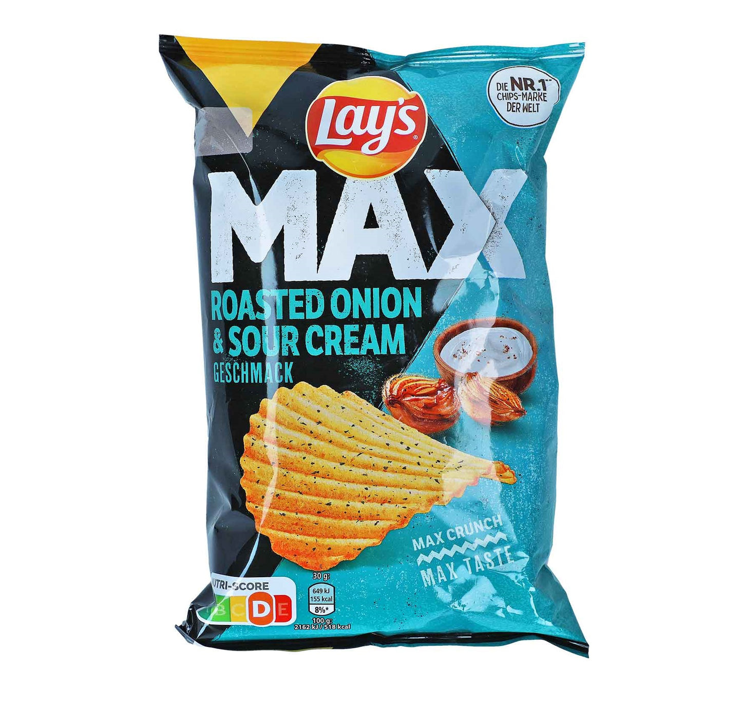 Lay's Max Roasted Onion & Sour Creme 110g