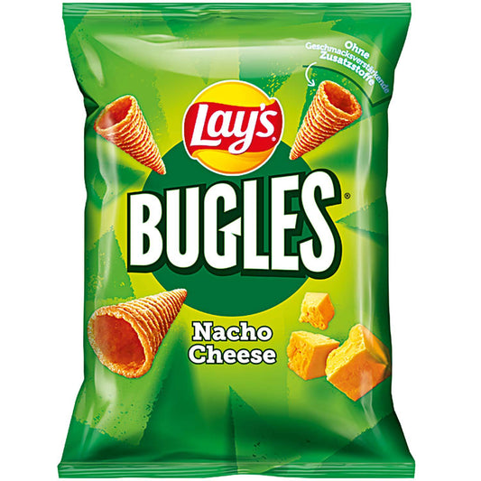 Lay's Bugles Nacho Cheese 95g Maissnack mit Käsegeschmack - Candyshop.ch