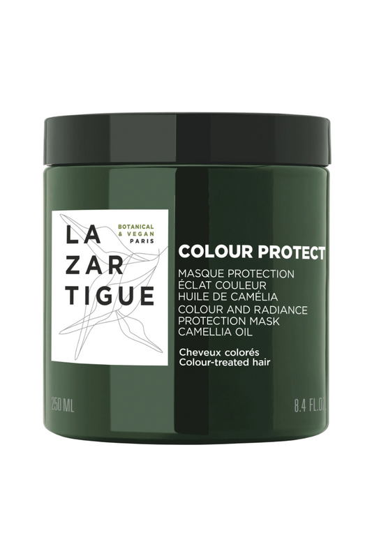 Lazartigue Lazartigue, Color Protect, Kamelienöl, Haarbehandlungs-Crememaske, Farbenschutz, 250 ml Regular