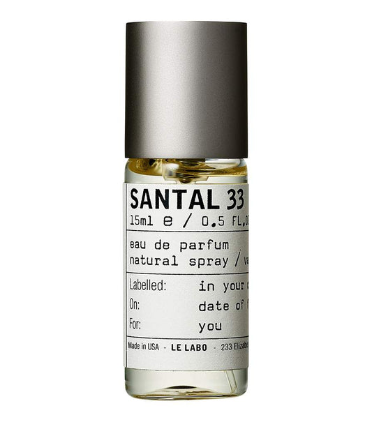 Le Labo Le Labo, Santal 33, Eau de Parfum, Unisex, 15 ml Regular