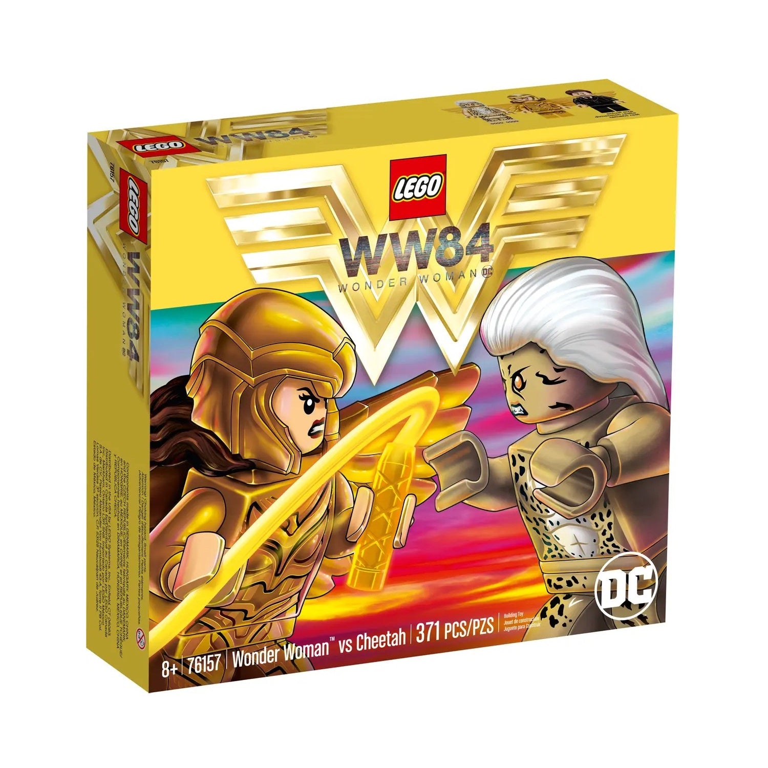 Lego Lego DC Wonder Woman gegen Cheetah Konstruktionsset 76157 371 Teile ab 8 Jahren Spielzeug / Kreatives Spielzeug / K