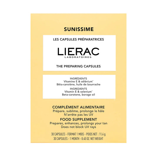 Lierac Lierac, Sunissime, Enhance & Prolong Tan, Kapseln, 30 kapseln, 11.4 g Regular