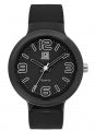 LIGHT TIME EUROPE - Black L177B Only Time Armbanduhr 40 mm Schwarz ansicht-2