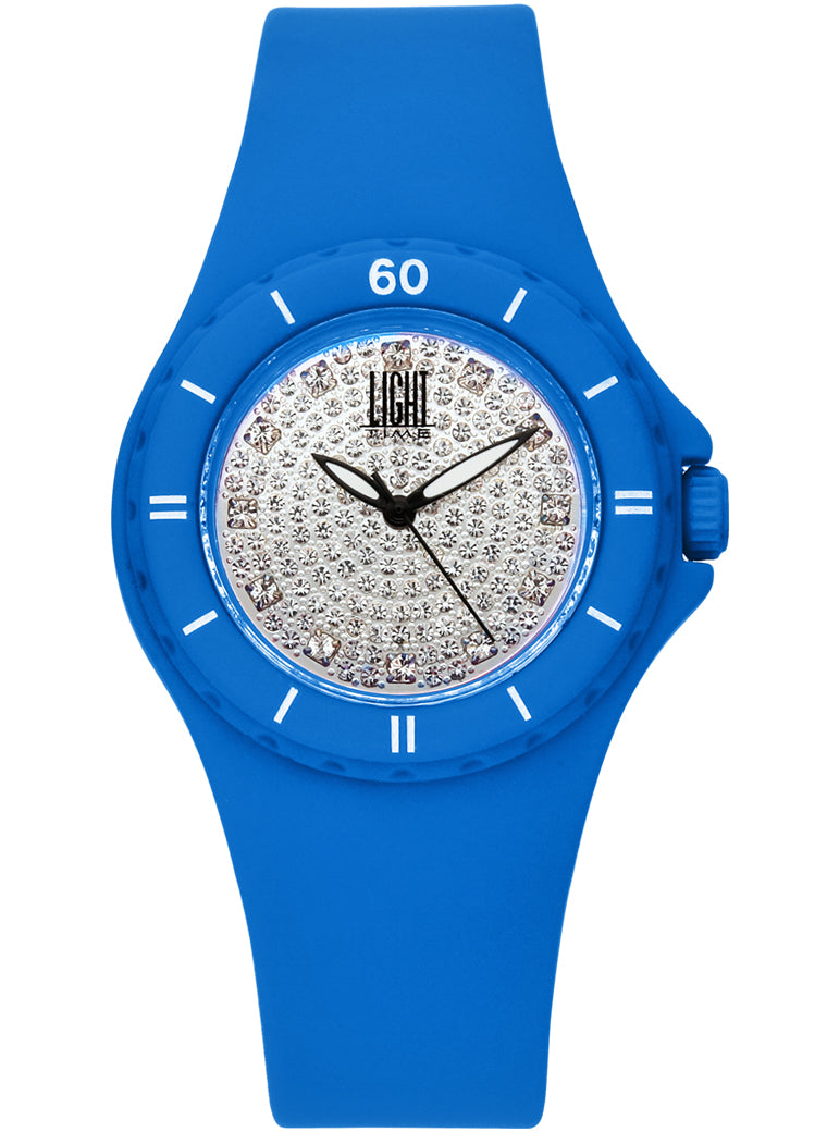 LIGHT TIME LADY DIVER - Blue L122AZ Only Time Armbanduhr 36 mm Blau