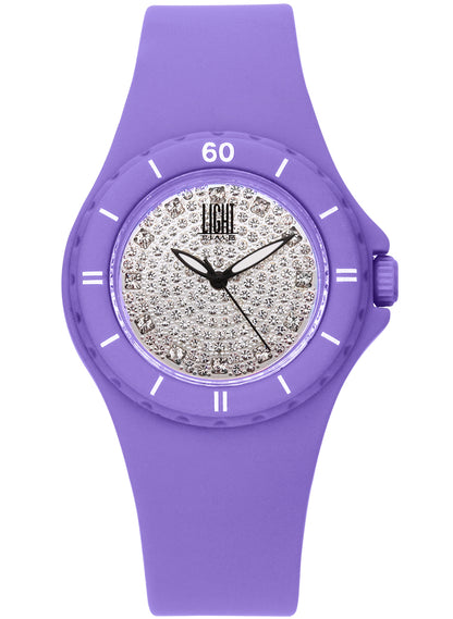 LIGHT TIME LADY DIVER - Lilac L122LI Only Time Armbanduhr 36 mm