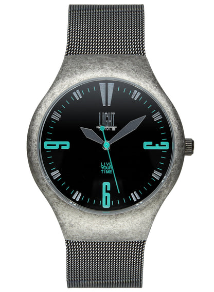 LIGHT TIME MESH VINTAGE L148D Only Time Armbanduhr 40 mm