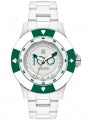 LIGHT TIME Mod. POKER - White / Green L147D Only Time Armbanduhr 41 mm Grün ansicht-2