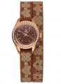 LIGHT TIME ROCOCO - Brown Strass L163E Only Time Armbanduhr 23 mm Braun ansicht-2
