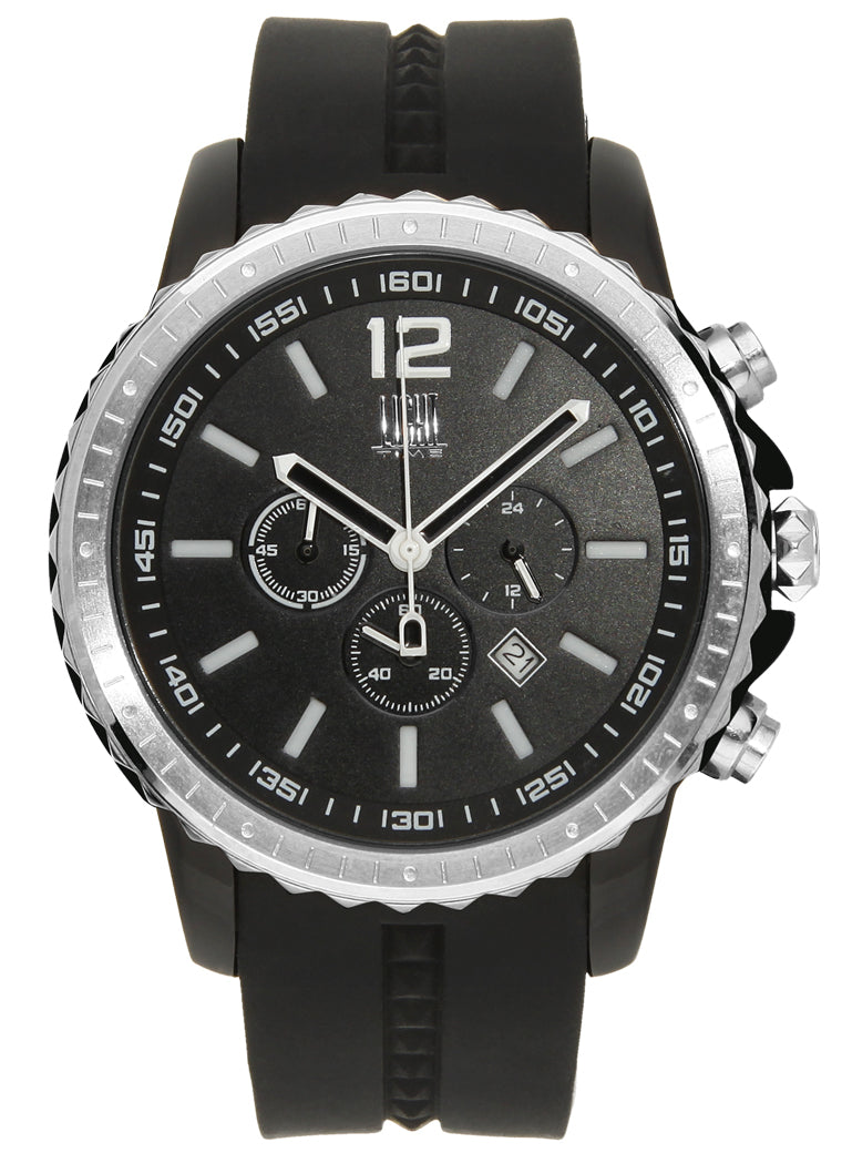LIGHT TIME SPEEDWAY CHRONO L158A Chronograph Armbanduhr 48 mm