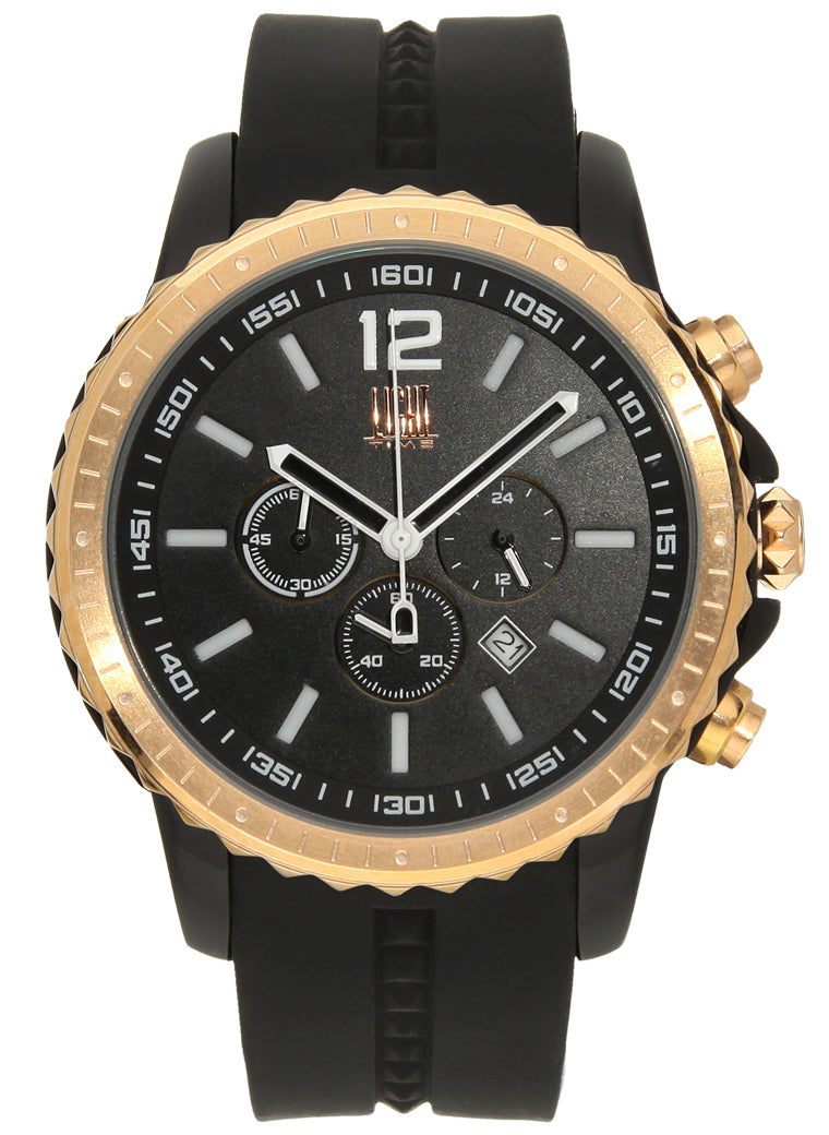 LIGHT TIME SPEEDWAY CHRONO L158B Chronograph Armbanduhr 48 mm