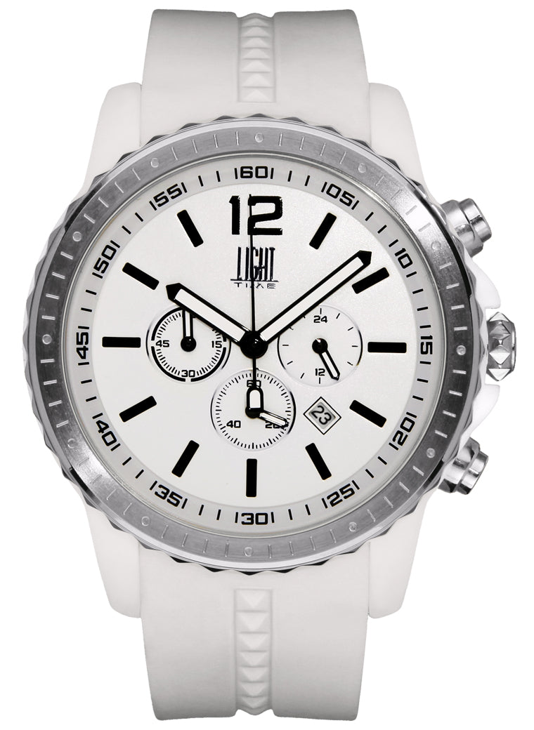 LIGHT TIME SPEEDWAY CHRONO L158C Chronograph Armbanduhr 48 mm