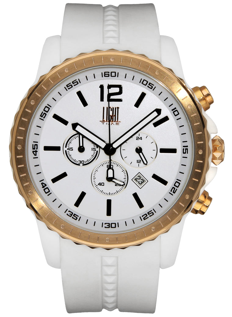 LIGHT TIME SPEEDWAY CHRONO L158D Chronograph Armbanduhr 48 mm