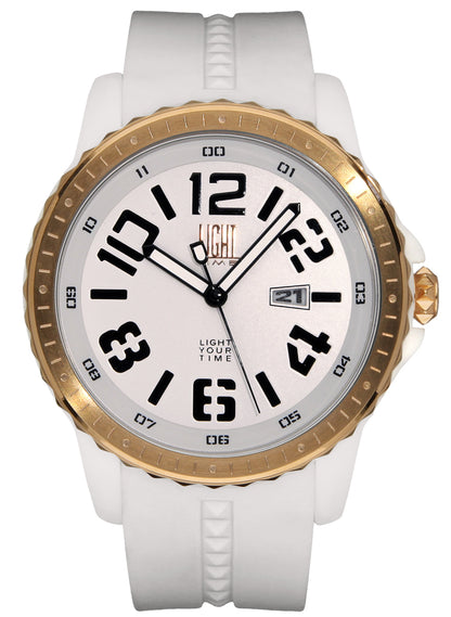 LIGHT TIME SPEEDWAY L157D Date Armbanduhr 48 mm