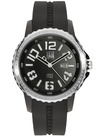 LIGHT TIME SPEEDWAY L160A Date Armbanduhr 41 mm