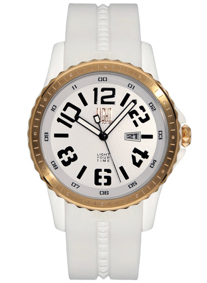 LIGHT TIME SPEEDWAY L160D Date Armbanduhr 41 mm