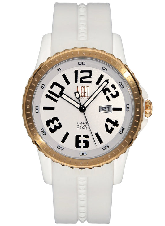 LIGHT TIME SPEEDWAY L160D Date Armbanduhr 41 mm