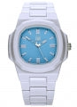 LIGHT TIME VELVET NAUTILUS - Light Blue L511-SIL-AZ Only Time Armbanduhr 42 mm Blau ansicht-2