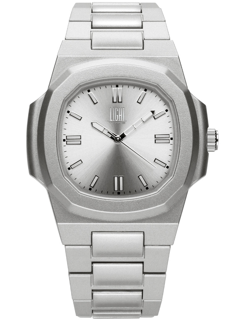 LIGHT TIME VELVET NAUTILUS - Silver L511-SIL Only Time Armbanduhr 42 mm Silber ansicht-2